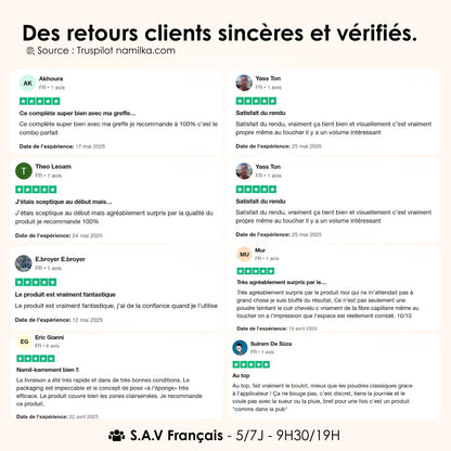 Camouflage capillaire